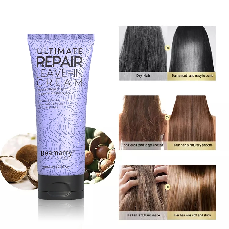 Wholesale Salon Standard Quality Customized Nourishing Personal Care Leave-in Hair Conditioner