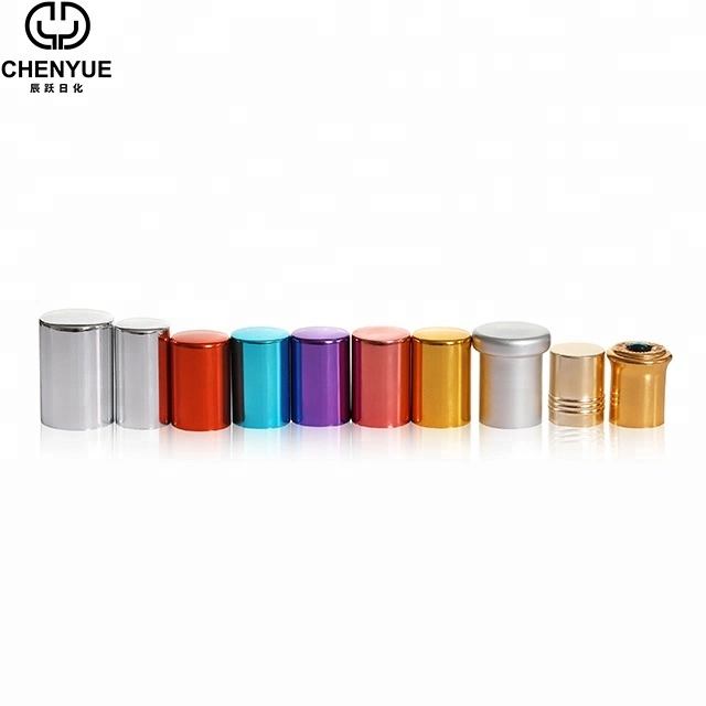 Wholesale Pink High Quality Aluminum Perfume Spray Bottles Cap