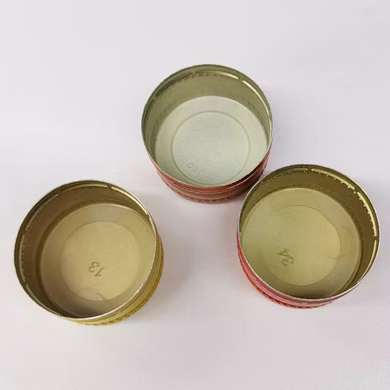음료수 병용 28mm 변조 방지 알루미늄 Ropp 캡