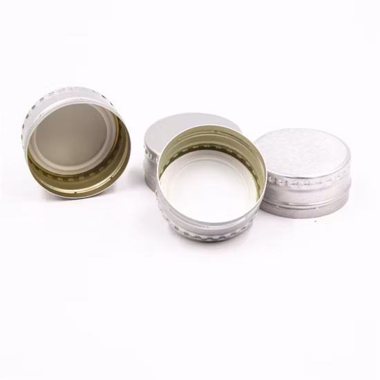 38 mm TPE 라이너 주스 뜨거운 커피 음료 음료 알루미늄 Ropp 캡